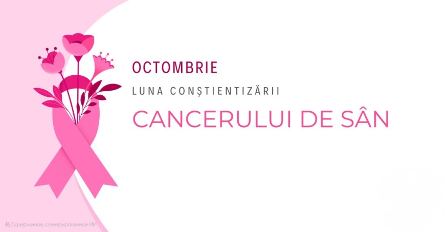 Octombrie – Luna Roz a Conștientizării Cancerului Mamar